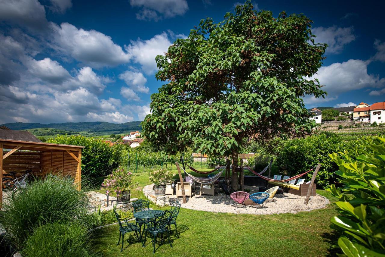 Hotel Garni Weinquadrat Weissenkirchen in der Wachau Esterno foto